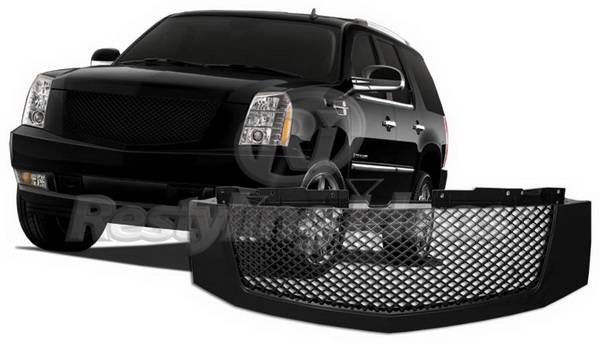 Restyling Ideas - Cadillac Escalade Restyling Ideas Grille - 72-GC-ESC07MEBK