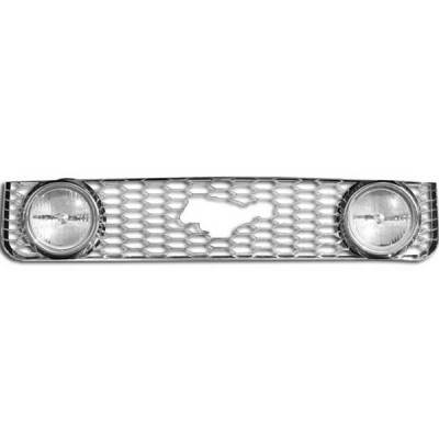 Restyling Ideas - Ford Mustang Restyling Ideas Overlay Grille - 72-GI-FOMUS05V6-27F
