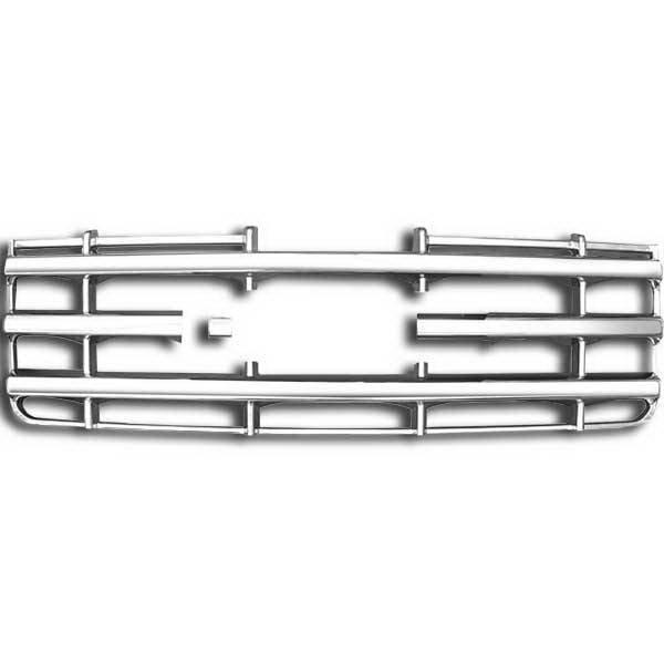 Restyling Ideas - GMC Sierra Restyling Ideas Overlay Grille - 72-GI-GMSIE07-42