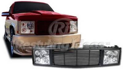 Restyling Ideas - GMC CK Truck Restyling Ideas Grille - 72-OC-C1094RR-BC