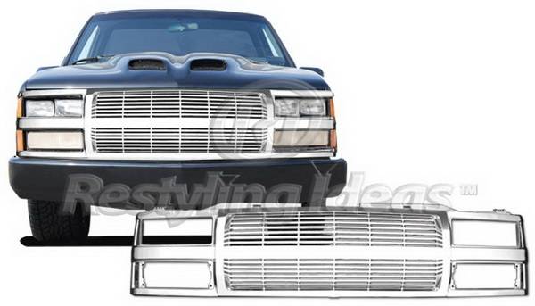 Restyling Ideas - Chevrolet CK Truck Restyling Ideas Grille - 72-PC-C1094BL