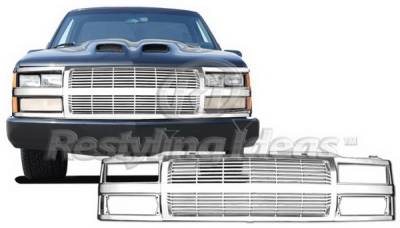 Restyling Ideas - GMC CK Truck Restyling Ideas Grille - 72-PC-C1094BL