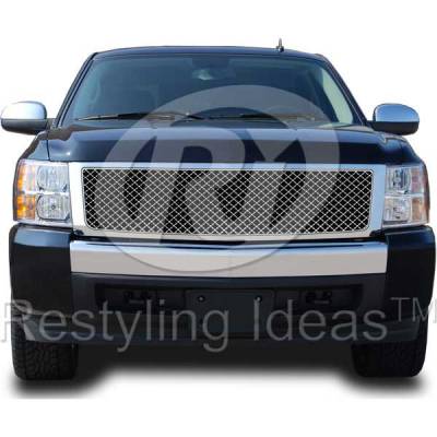 Restyling Ideas - Chevrolet Silverado Restyling Ideas Performance Grille - 72-RC-SIL07ME