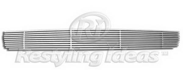 Restyling Ideas - Chevrolet Silverado Restyling Ideas Lower Grille - Stainless Steel Chrome Plated Billet - 72-SB-CHSIL07-B