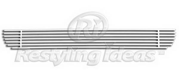 Restyling Ideas - Ford F150 Restyling Ideas Lower Grille - Stainless Steel Chrome Plated Billet - 72-SB-FOF1504-B