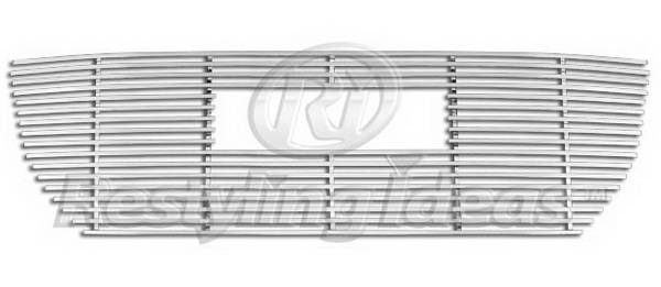 Restyling Ideas - GMC Canyon Restyling Ideas Upper Grille -Stainless Steel Billet - 72-SB-GMCAN04-T-NC