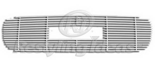 Restyling Ideas - GMC Yukon Restyling Ideas Upper Grille -Stainless Steel Chrome Plated Billet - 72-SB-GMSIE99-T