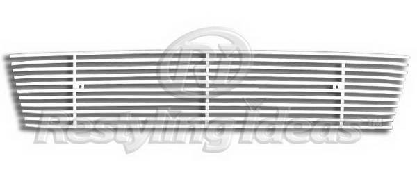 Restyling Ideas - GMC Yukon Restyling Ideas Lower Grille - Stainless Steel Chrome Plated Billet - 72-SB-GMYUK07-B
