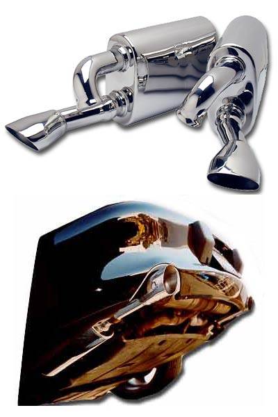 FabSpeed - MAXFLO Mufflers with Deluxe Tips