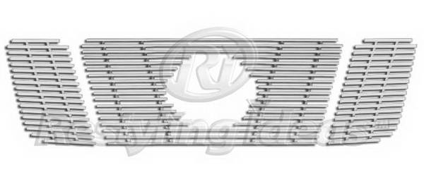 Restyling Ideas - Nissan Titan Restyling Ideas Upper Grille -Stainless Steel Chrome Plated Billet - 72-SB-NITIT08-T