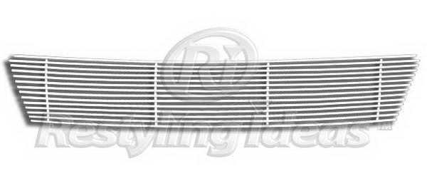 Restyling Ideas - Nissan Versa Restyling Ideas Lower Grille - Stainless Steel Chrome Plated Billet - 72-SB-NIVER07-B