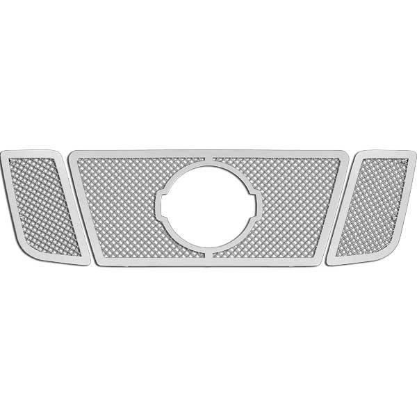 Restyling Ideas - Nissan Titan Restyling Ideas Knitted Mesh Grille - 72-SM-NITIT08-T