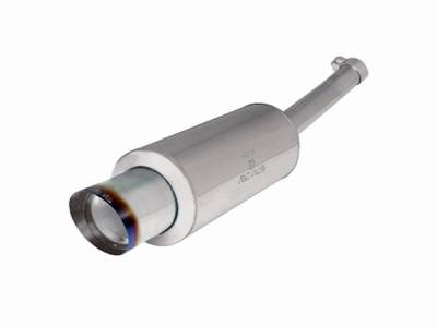 Remus - BMW 3 Series Remus Rear Silencer - Polished with Exhaust Tip - Round - 086101 8598B