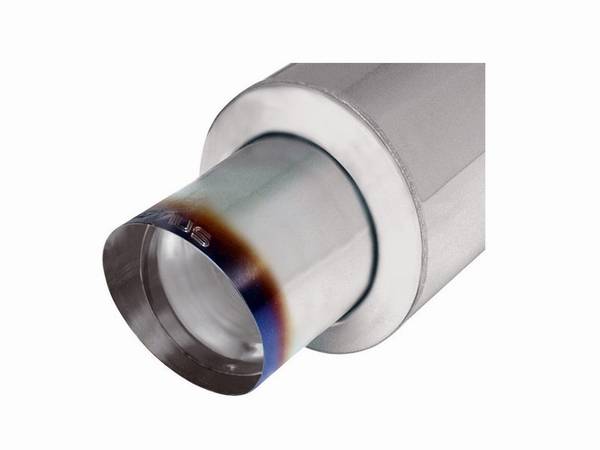 Remus - Volkswagen Golf Remus Rear Silencer - Polished with Exhaust Tip - Round - 046297 8598B