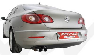Remus - Volkswagen Passat Remus Sports Label Rear Muffler Silencer without Tips - 956007-098