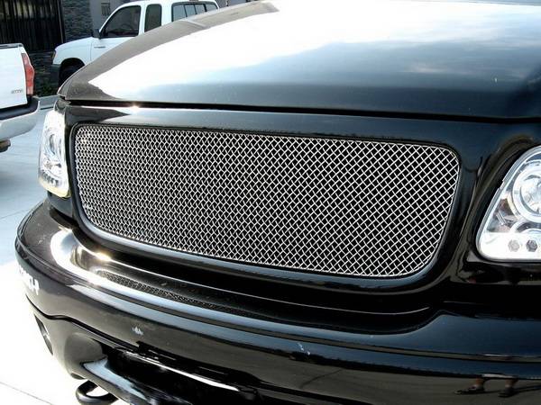 Grillcraft - Ford F150 SW Series Black Upper Grille - FOR-1302-SW