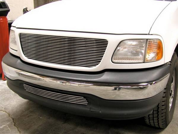 Grillcraft - Ford Expedition BG Series Black Billet Bumper Grille - FOR-1304-BAC