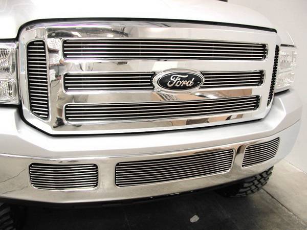 Grillcraft - Ford Excursion BG Series Black Billet Upper Grille - 6PC - FOR-1352-BAO