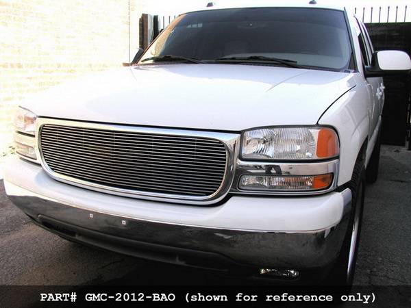 Grillcraft - GMC Sierra BG Series Black Billet Upper Grille - GMC-2010-BAC
