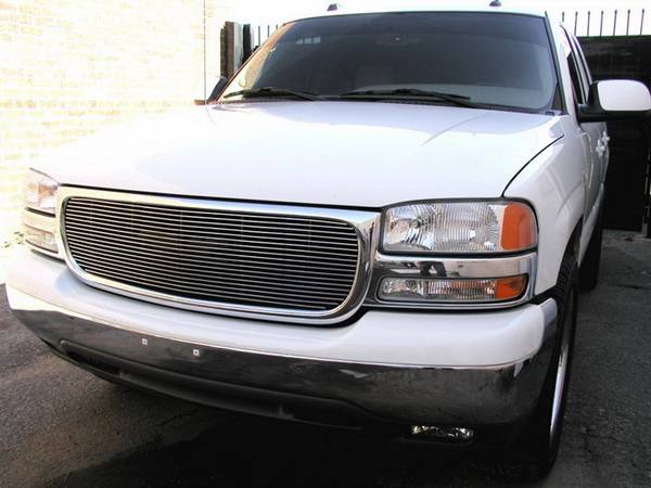 Grillcraft - GMC Sierra BG Series Black Billet Upper Grille - Without Logo Cut Out - GMC-2012-BAO