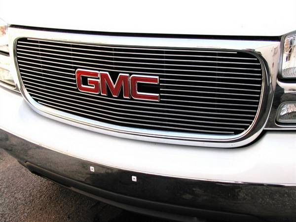 Grillcraft - GMC Sierra BG Series Black Billet Upper Grille - With Logo Cut Out - GMC-2014-BAO