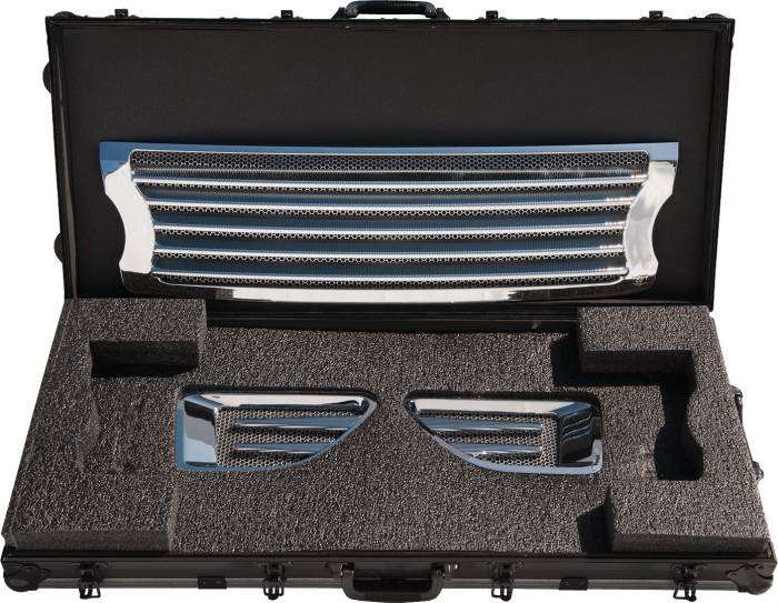 Defenderworx - Land Rover Range Rover Defenderworx Grille with Side Vents - Door Handles - Logo Bezels Kit - Polished - RRPPC06050