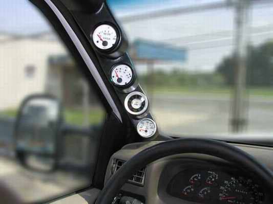 ProParts - Pro Parts Full Pillar Quadruple Gauge Pod - 94018