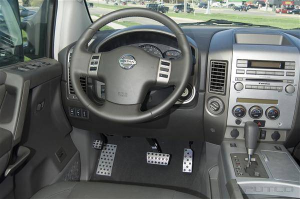 Putco - Nissan Titan Putco Track Design Liquid Pedal Foot Rest - 932054