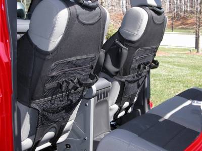Omix - Rugged Ridge Seat Vest Cover - Black - Neoprene - Pair - 13235-2