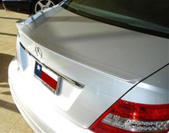 DAR Spoilers - Mercedes C-Class Sedan DAR Spoilers Custom Trunk Lip Wing w/o Light ABS-723