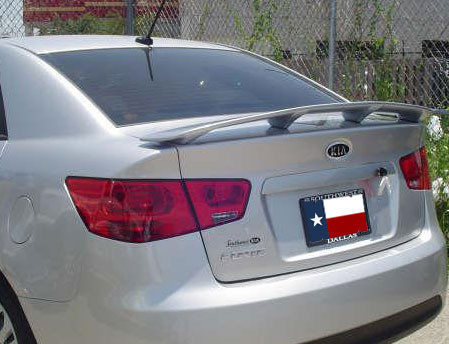 DAR Spoilers - Kia Forte Sedan DAR Spoilers Custom 3 Post Wing w/o Light ABS-726