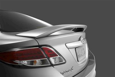 DAR Spoilers - Mazda 6 Sedan DAR Spoilers OEM Look 3 Post Wing w/ Clear Light ABS-731