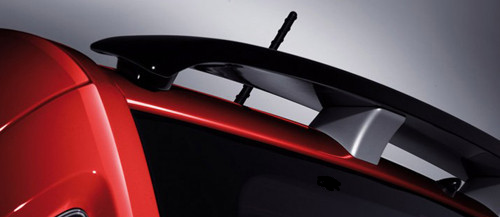 DAR Spoilers - Kia Soul DAR Spoilers OEM Look 43 Post Wing w/o Light ABS-766