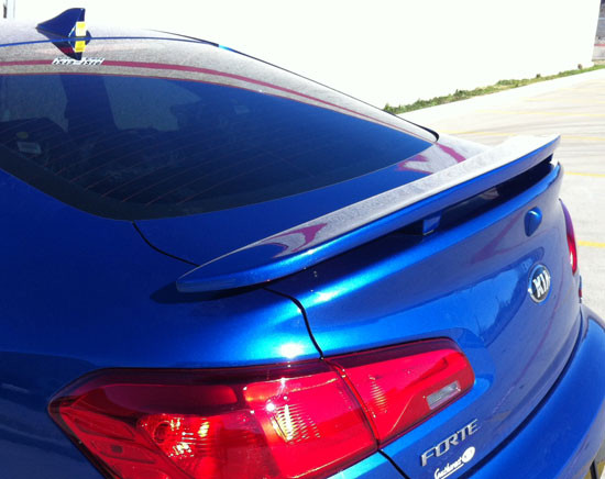 DAR Spoilers - Kia Forte Koup DAR Spoilers Custom 3 Post Wing w/o Light ABS-767