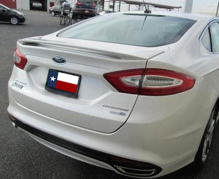 DAR Spoilers - Ford Fusion DAR Spoilers OEM Look 3 Post Wing w/o Light ABS-771