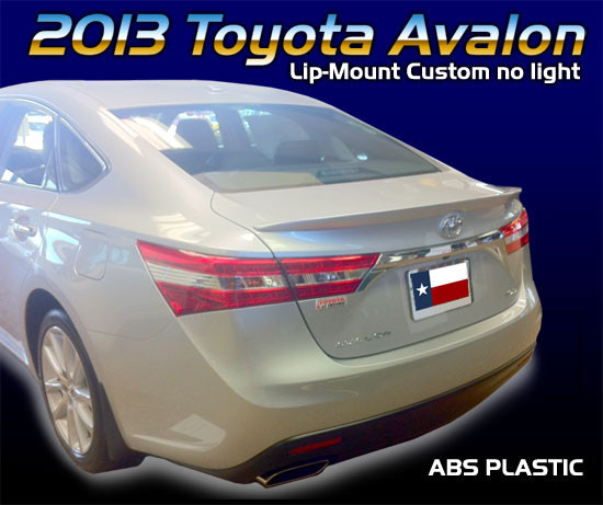 DAR Spoilers - Toyota Avalon DAR Spoilers Custom Trunk Lip Wing w/o Light ABS-772