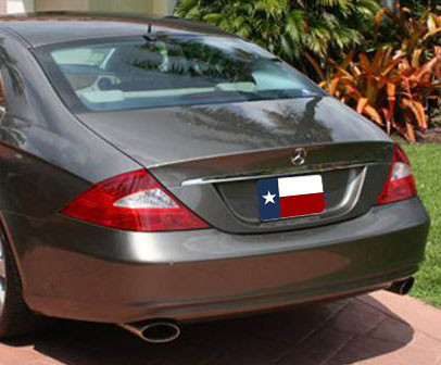 DAR Spoilers - Mercedes CLS DAR Spoilers OEM Look Trunk Lip Wing w/o Light FG-005