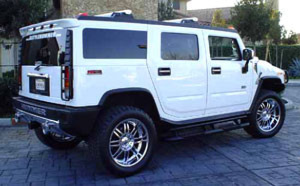 DAR Spoilers - General Motors Hummer H2 DAR Spoilers Custom Roof Wing w/o Light FG-012
