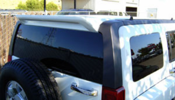 DAR Spoilers - General Motors Hummer H3 DAR Spoilers Custom Roof Wing w/o Light FG-013