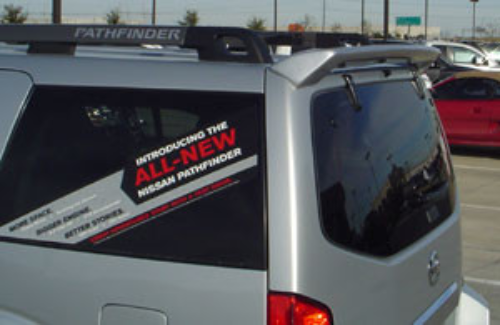 DAR Spoilers - Nissan Pathfinder DAR Spoilers Custom Roof Wing w/o Light FG-034
