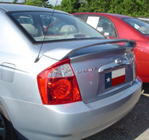 DAR Spoilers - Kia Spectra DAR Spoilers OEM Look 3 Post Wing w/ Light FG-038