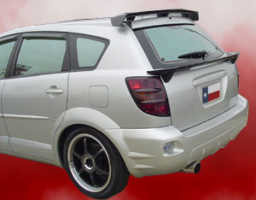 DAR Spoilers - Pontiac Vibe DAR Spoilers OEM Look Flush Wing w/o Light FG-047