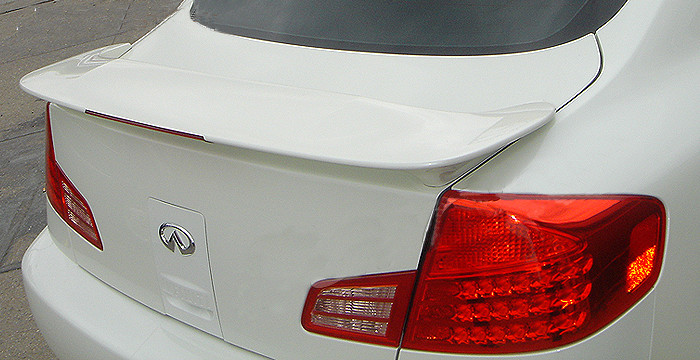 DAR Spoilers - Nissan Maxima DAR Spoilers Custom 3 Post Wing w/ Light FG-080