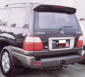 DAR Spoilers - Lexus Lx470 DAR Spoilers OEM Look Roof Wing w/ Light FG-082