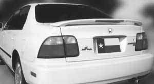 DAR Spoilers - Toyota Echo DAR Spoilers Custom 3 Post Wing w/ Light FG-155