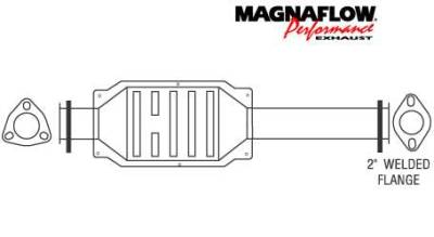 MagnaFlow - MagnaFlow Direct Fit Catalytic Converter - 22619