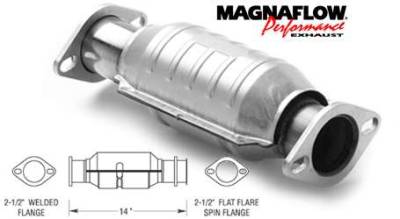 MagnaFlow - MagnaFlow Direct Fit Rear Catalytic Converter - 22758