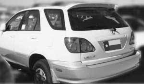 DAR Spoilers - Lexus RX300 DAR Spoilers OEM Look 3 Post Wing w/o Light FG-232