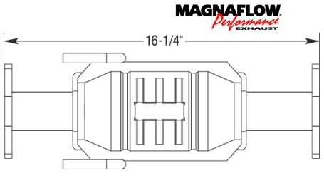 MagnaFlow - MagnaFlow Direct Fit Catalytic Converter - 23243