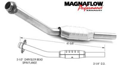 MagnaFlow - MagnaFlow Direct Fit Catalytic Converter - 23273
